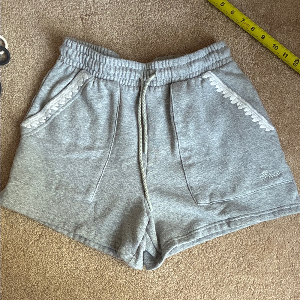 PINK Gray Women's Shorts
